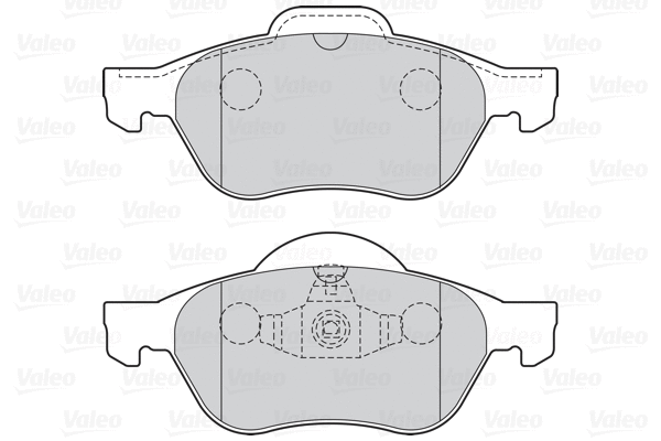 Brake Pad Set, disc brake (670012)