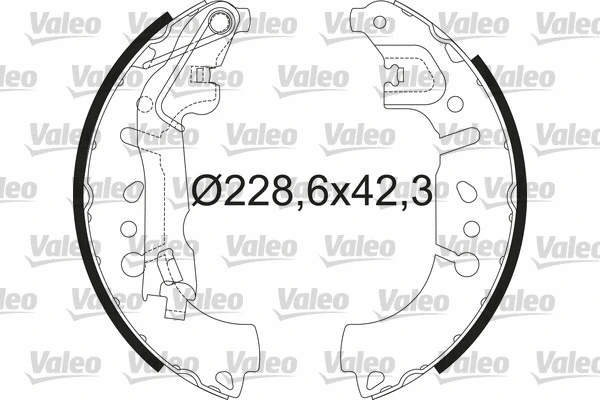 Brake Shoe Set (564214)