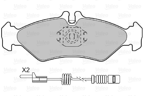 Brake Pad Set, disc brake (598045)