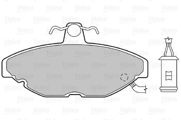 Brake Pad Set, disc brake (598118)