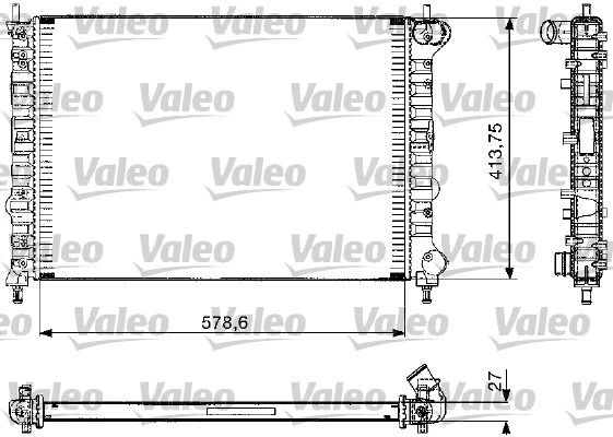 Radiator, engine cooling (732582)