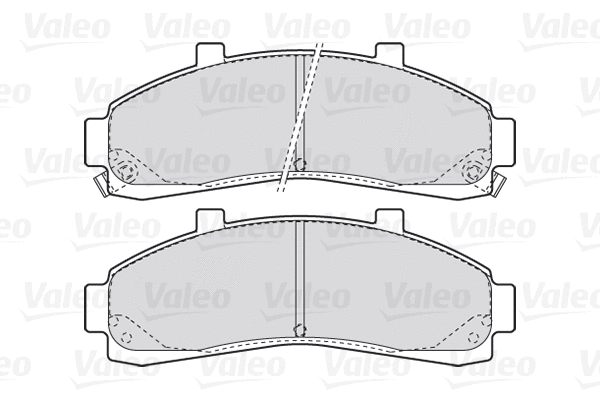 Brake Pad Set, disc brake (301906)