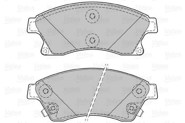 Brake Pad Set, disc brake (601071)