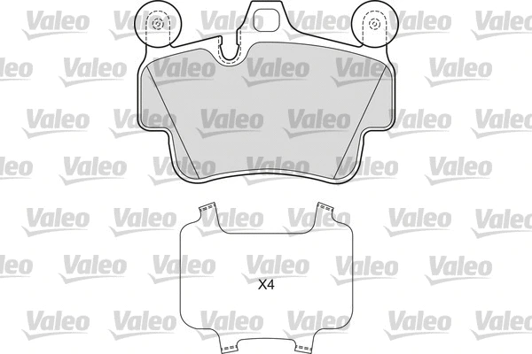 Brake Pad Set, disc brake (601672)