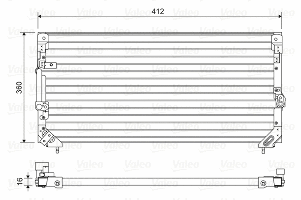 Condenser, air conditioning (814495)