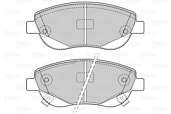 Brake Pad Set, disc brake (601532)