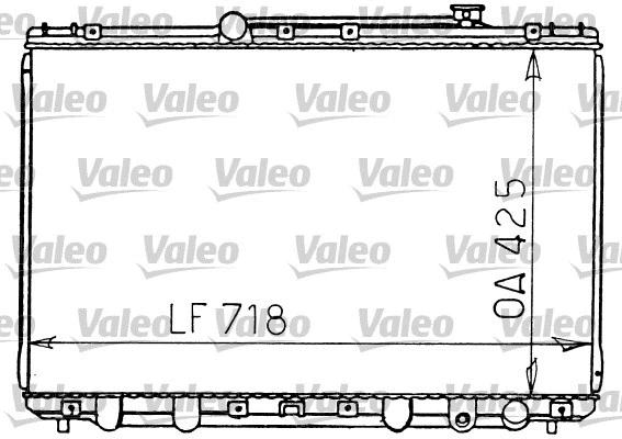 Radiator, engine cooling (731196)
