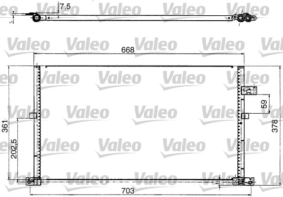 Condenser, air conditioning (817657)