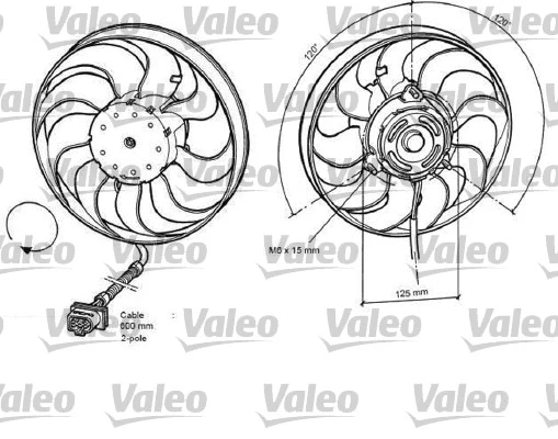 Fan, engine cooling (696048)