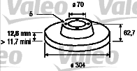 Brake Disc (186642)