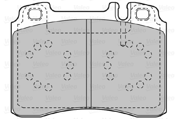 Brake Pad Set, disc brake (598601)