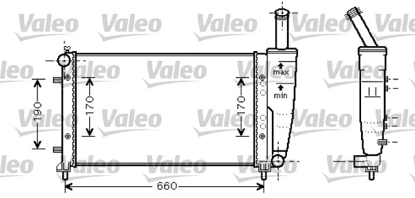 Radiator, engine cooling (734457)