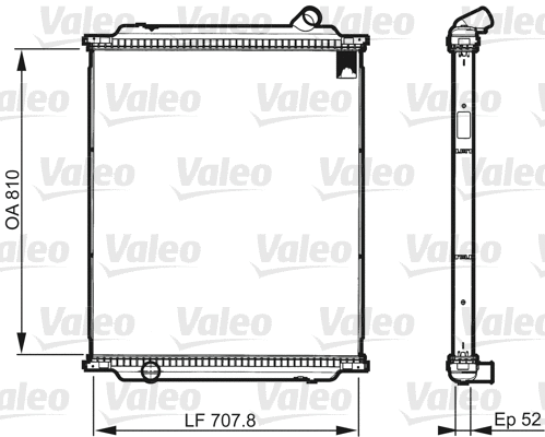 Core, radiator (733518)