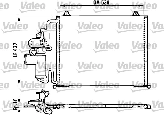 Condenser, air conditioning (816987)