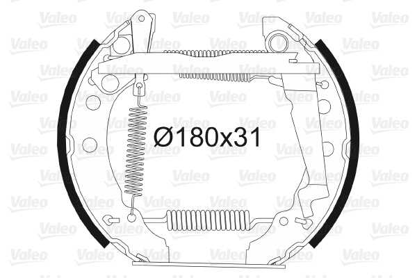 Brake Shoe Set (554853)