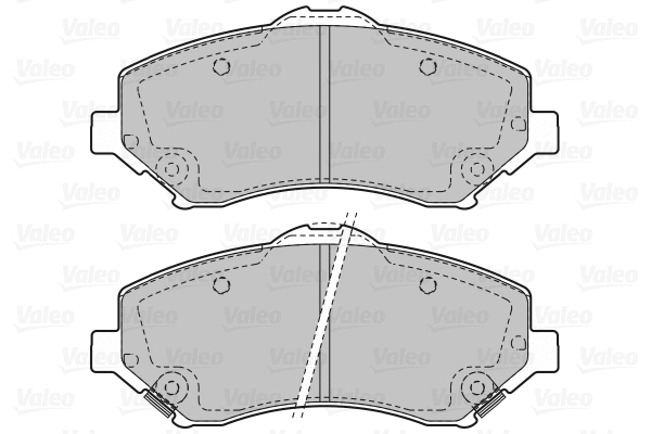 Brake Pad Set, disc brake (598924)