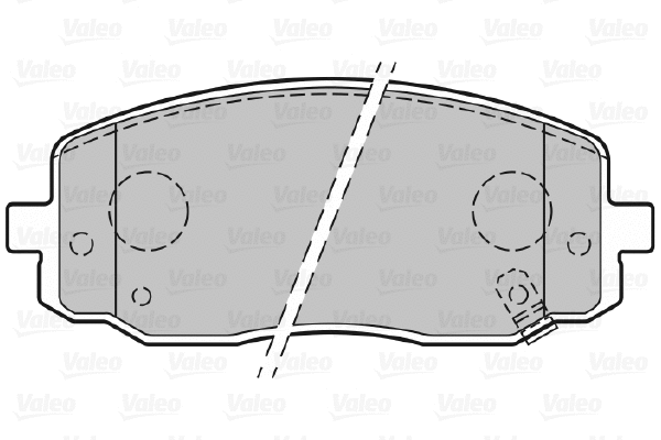 Brake Pad Set, disc brake (301707)