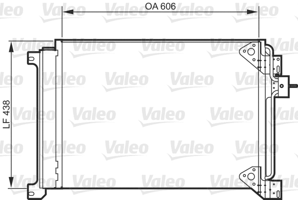 Condenser, air conditioning (818985)