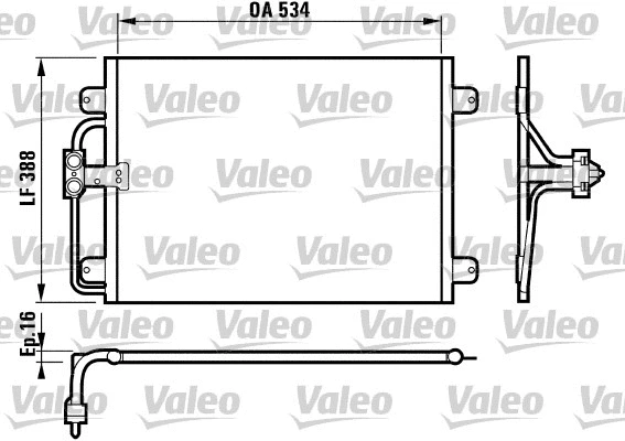 Condenser, air conditioning (817197)