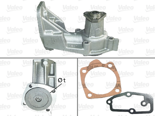 Water Pump, engine cooling (506331)