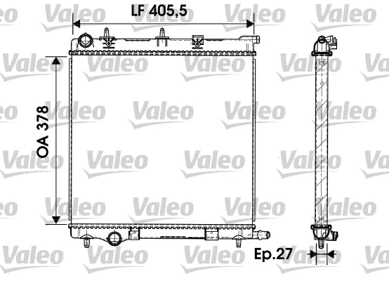Radiator, engine cooling (732930)