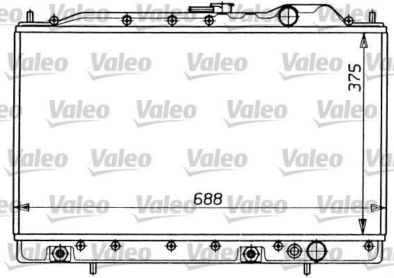 Radiator, engine cooling (731054)