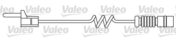 Warning Contact, brake pad wear (972000)