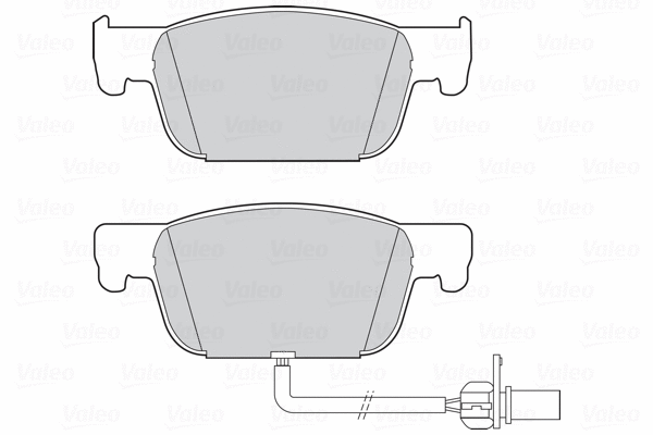 Brake Pad Set, disc brake (302320)