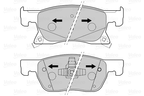 Brake Pad Set, disc brake (601502)