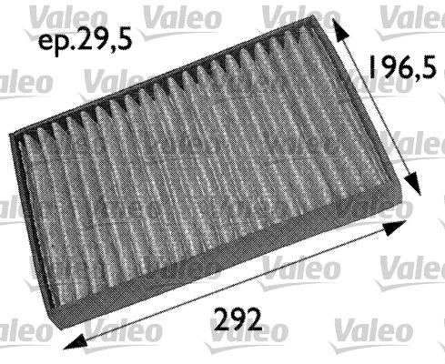 Filter, cabin air (698709)