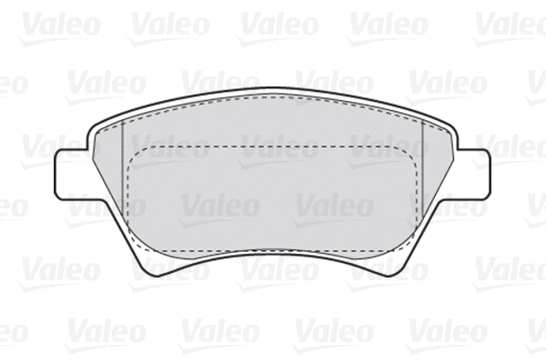 Brake Pad Set, disc brake (301558)