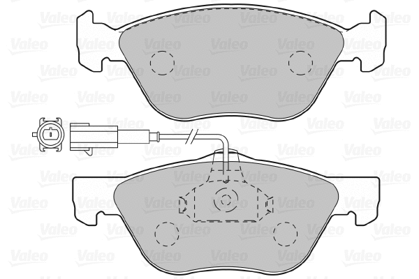 Brake Pad Set, disc brake (598990)