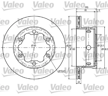 Brake Disc (187081)