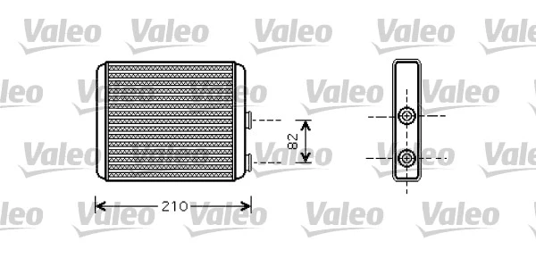 Heat Exchanger, interior heating (812363)