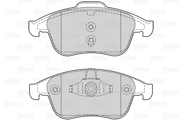 Brake Pad Set, disc brake (302128)