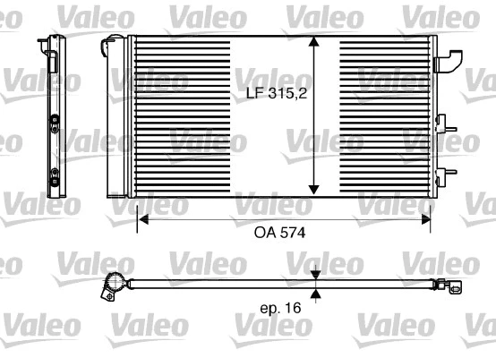 Condenser, air conditioning (818162)