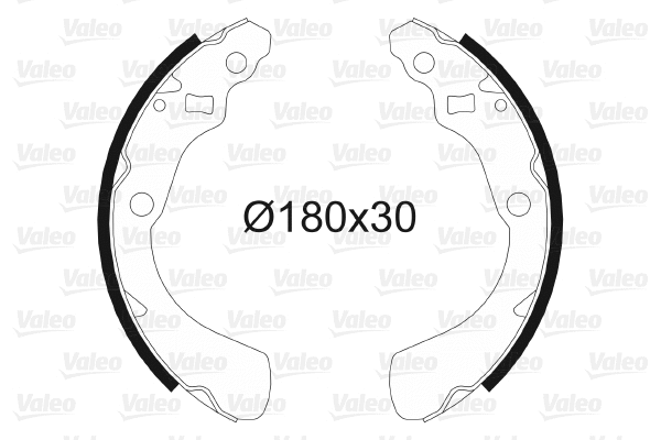 Brake Shoe Set (564087)