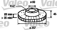 Brake Disc (186440)