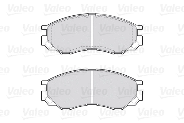 Brake Pad Set, disc brake (670522)