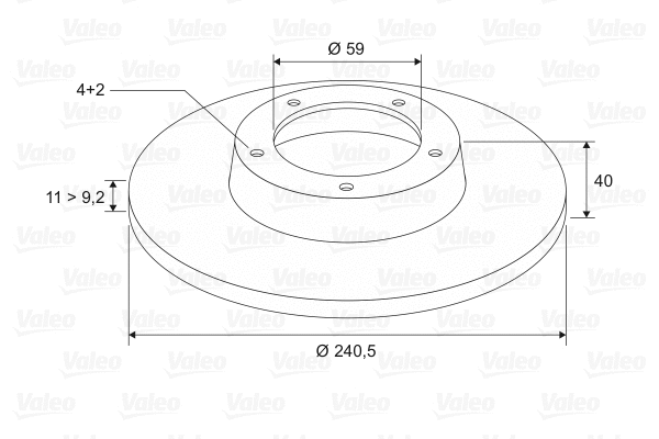 Brake Disc (186406)