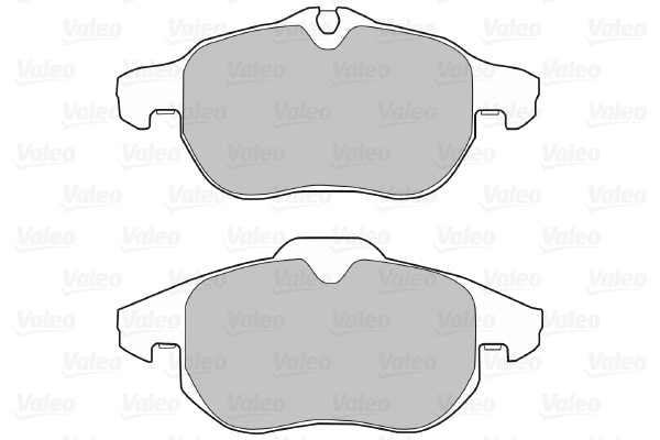 Brake Pad Set, disc brake (598678)