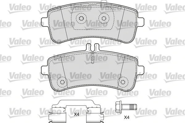 Brake Pad Set, disc brake (601666)