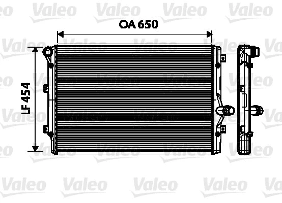 Radiator, engine cooling (734333)