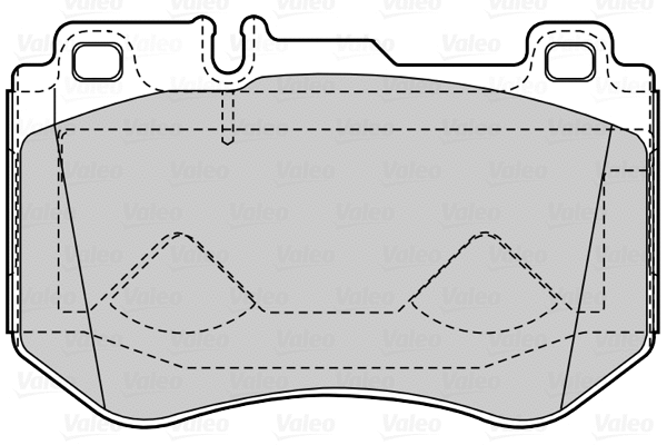 Brake Pad Set, disc brake (601512)