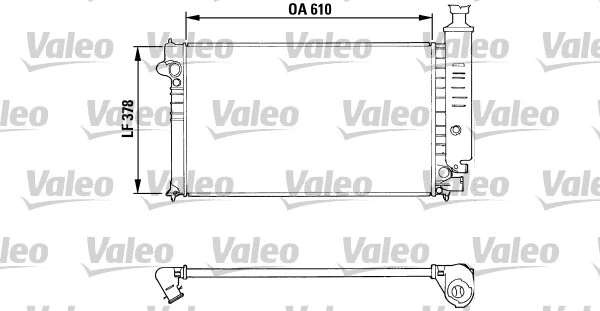 Radiator, engine cooling (810919)