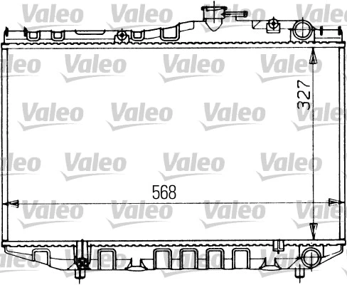 Radiator, engine cooling (730470)