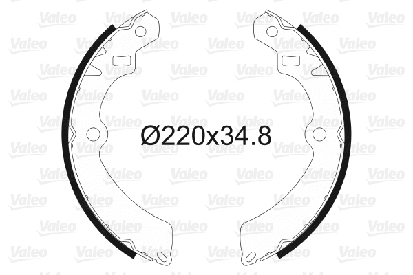 Brake Shoe Set (562072)