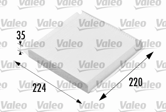 Filter, cabin air (698657)