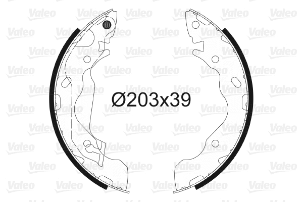 Brake Shoe Set (564034)