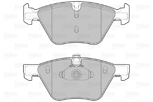 Brake Pad Set, disc brake (598640)
